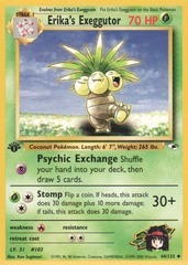 Erika's Exeggutor - 44/132 - Uncommon - 1st Edition